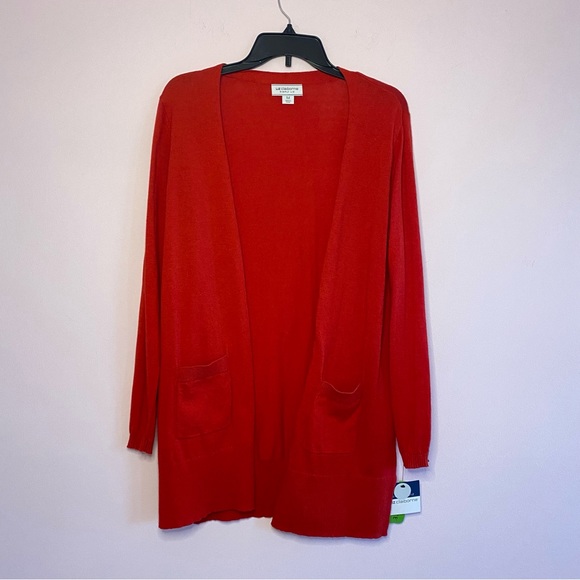 Liz Claiborne Sweaters - NEW Liz Claiborne Red Cardigan